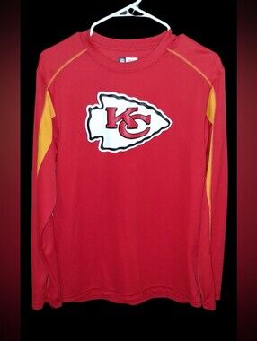 Clothes: Mens Team Apparel Kansas City Cheifs Athletic Long Sleeve (Med)